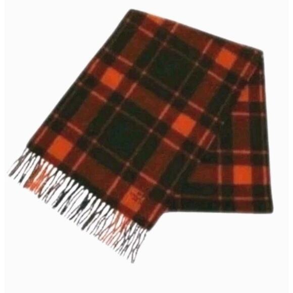 COACH apparel scarf F85858 Red & Black Special Cashmere Blend NWT $125.00 - Picture 7 of 8